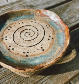 Talerzyki, podstawki, talerze Etno