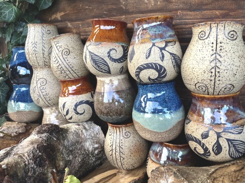 Kubki turkusowe 450 ml