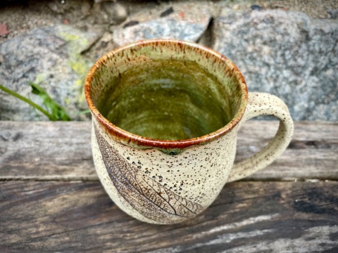 Kubek ceramiczny Szałwia 550 ml